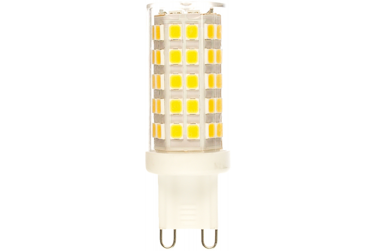 Светодиодная лампа Uniel LED-JCD-9W/4000K/G9/CL GLZ09TR прозрачная UL-00006489