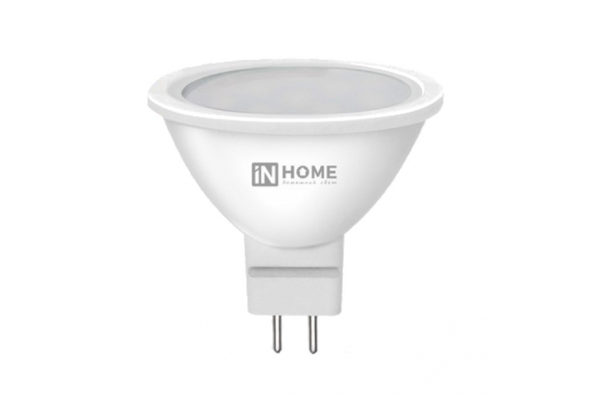 Светодиодная лампа IN HOME LED-JCDR-VC 4Вт 230В GU5.3 6500К 310Лм 4690612030715