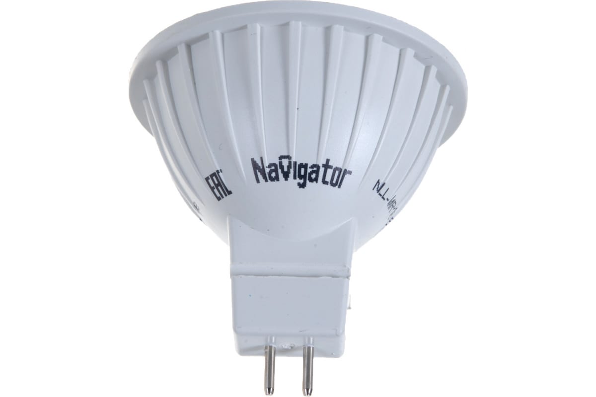 Светодиодная лампа Navigator LED 5ВТ 12В GU5.3 тепло-белая Navigator 17867