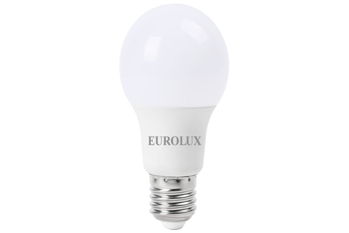Светодиодная лампа Eurolux LL-E-A60-13W-230-4K-E27/груша 13Вт нейтральный Е27 76/2/18