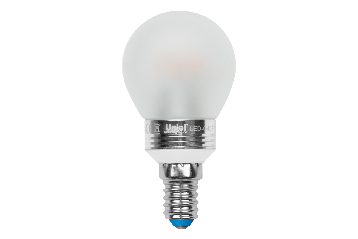 Светодиодная лампа Uniel LED-G45P-5W/WW/E14/FR ALC02SL PROMO UL-00000801