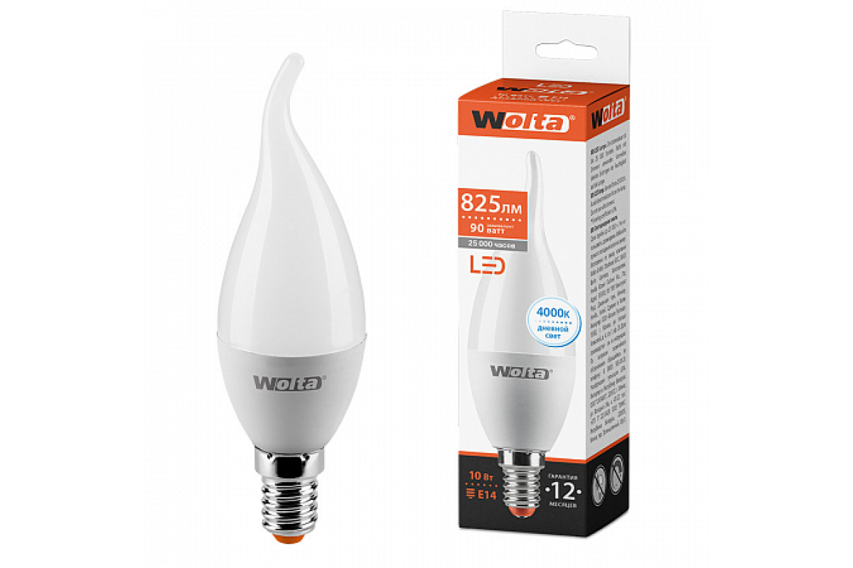 Лампа Wolta LED 25SCD10E14