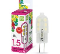 Светодиодная лампа ASD LED-JC-std 1.5Вт, 12В, G4, 6500К, 135Лм 4690612026367