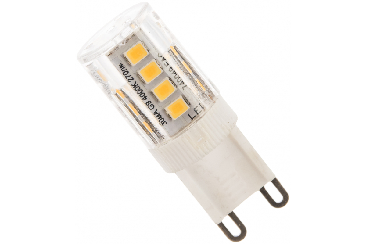 Светодиодная лампа ASD LED-JCD-std 3Вт 230В G9 4000К 270Лм 4690612003306