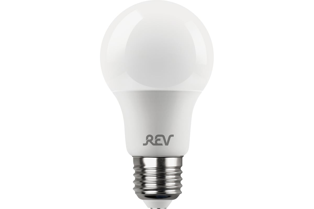 Светодиодная диммируемая лампа LED A60 Е27 13W 1100Лм 2700K теплый свет REV PREMIUM DIMMABLE 32381 5