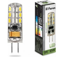 Светодиодная лампа G4 2W 4000K FERON LB-420 25448