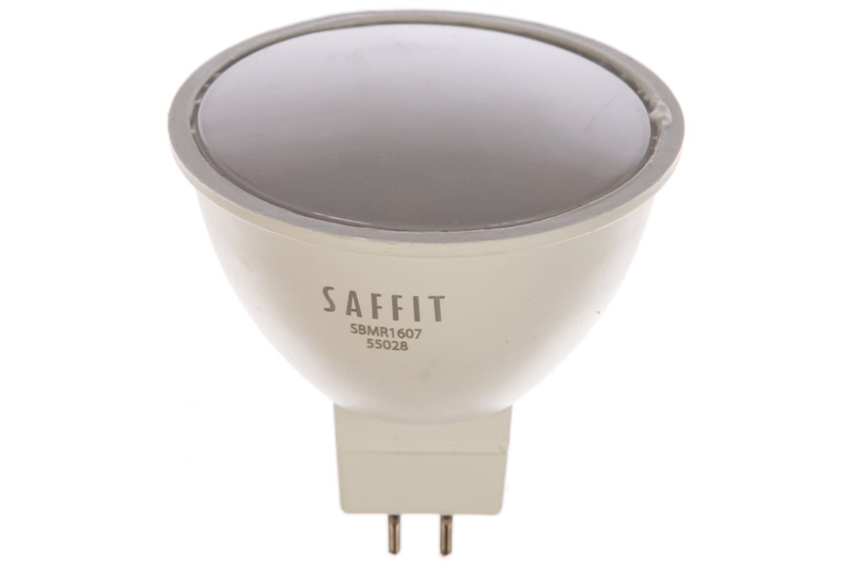 Светодиодная лампа SAFFIT SBMR1607 MR16 GU5.3 7W 4000K 55028