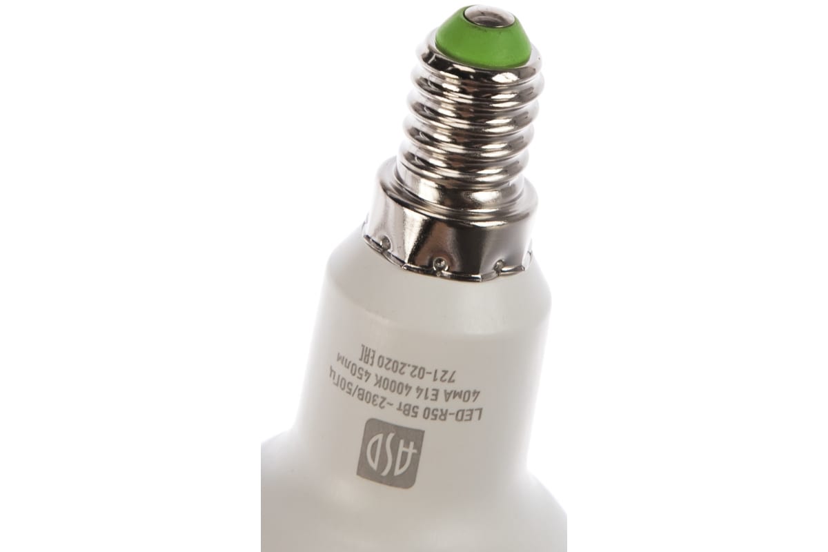 Светодиодная лампа ASD LED-R50-standard 5Вт 230В Е14 4000К 450Лм 4690612001517