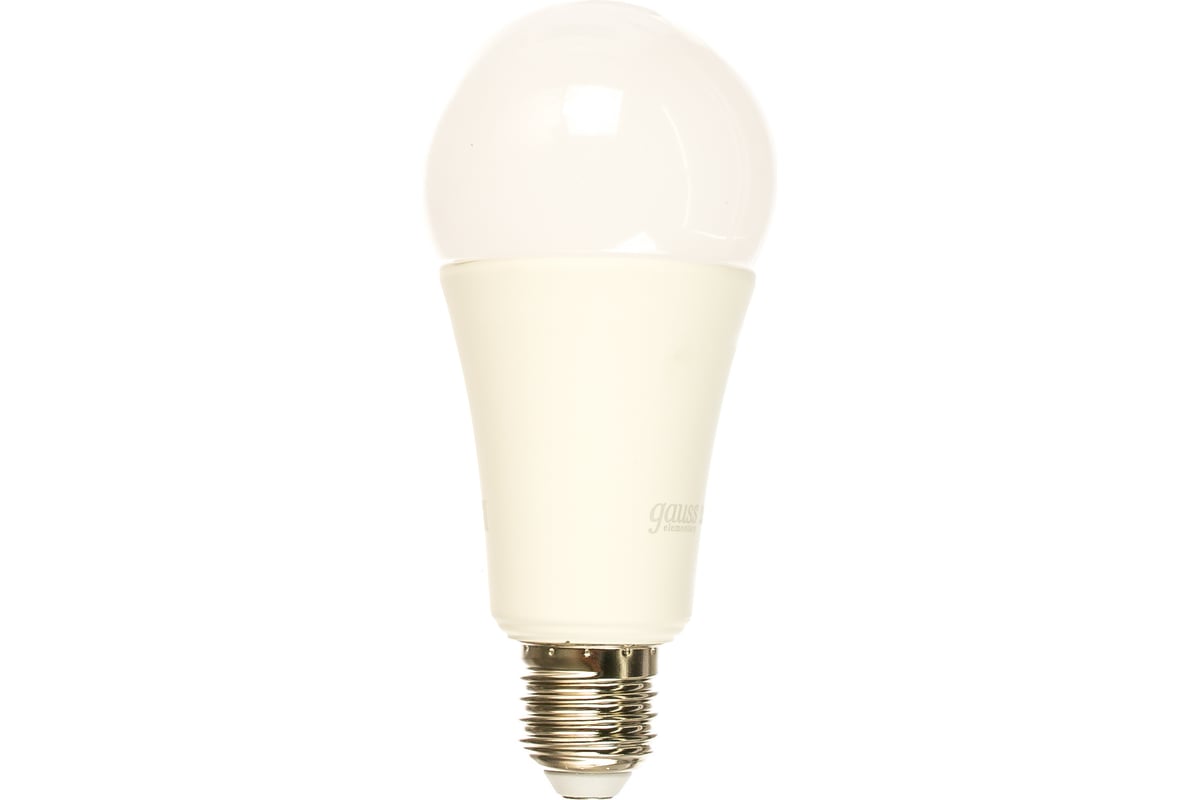 Лампа Gauss LED Elementary A67 25W E27 2000lm 3000K 73215