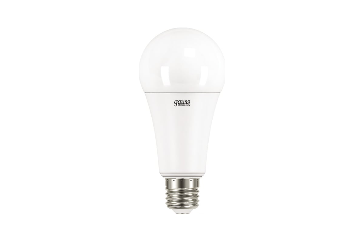 Лампа Gauss LED Elementary A67 30W E27 3000K 1/10/50 SQ73219