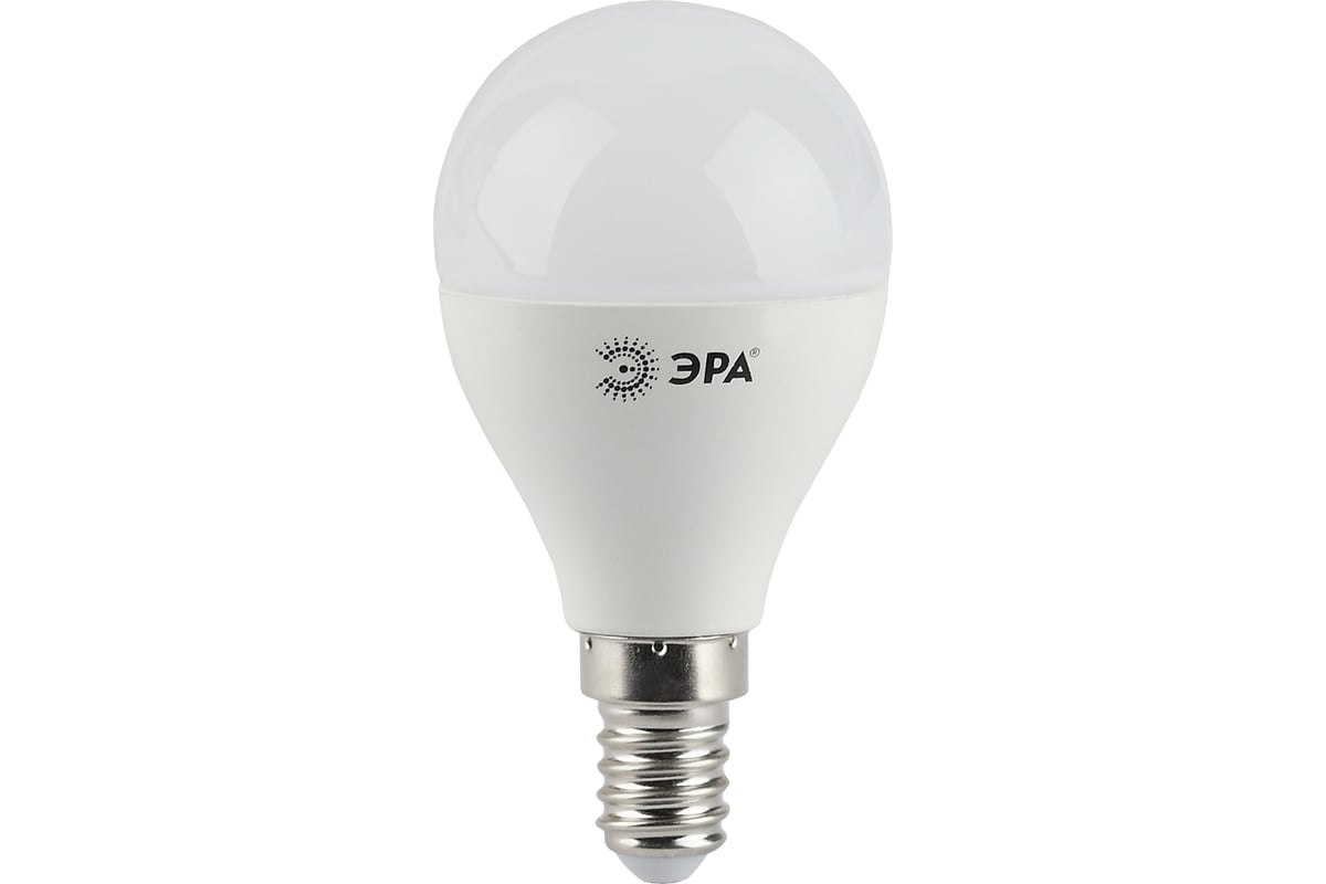 Светодиодная лампа ЭРА LED P45-9W-840-E14 диод шар нейтр Б0029042