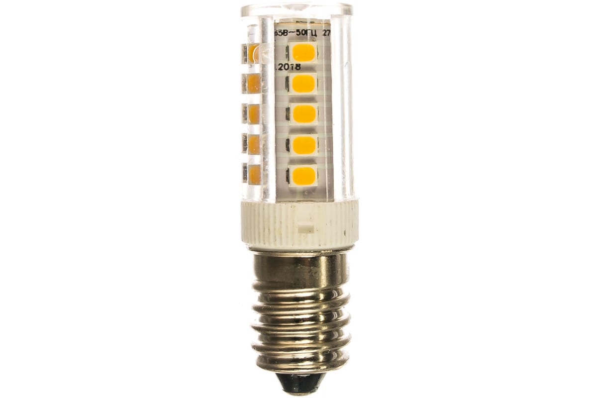 Светодиодная лампа ЭРА LED T25-35W-CORN-827-E14 капсула теплый Б0028744