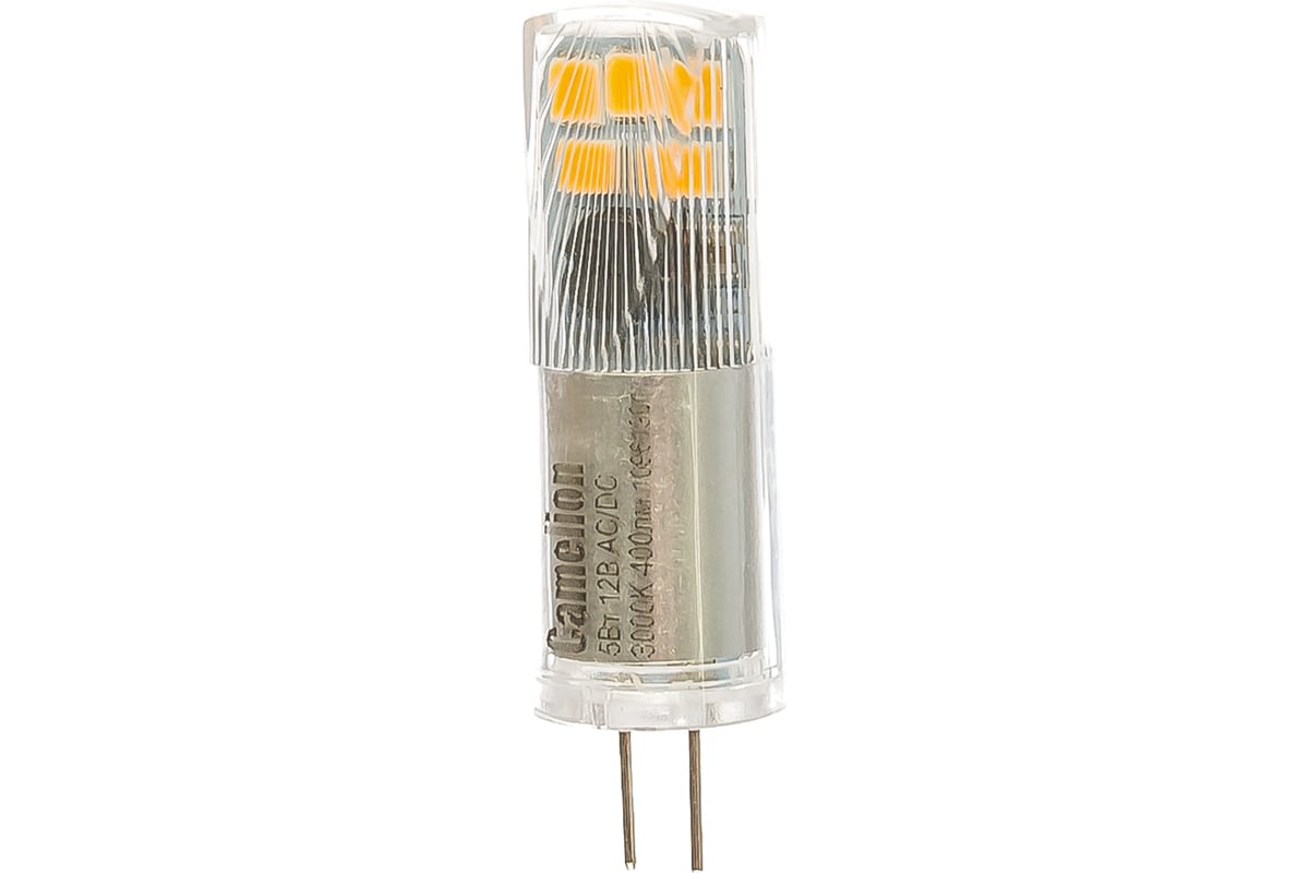 Светодиодная лампа Camelion LED5-G4-JC-NF/830/G4 5Вт 12В AC/DC 13749