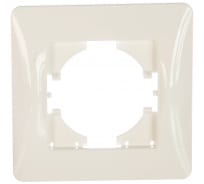 Рамка GUSI ELECTRIC Ugra 1-местная, цвет белый С1110-001