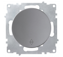 Перекрестный одноклавишный выключатель OneKeyElectro, цвет серый (уп.10 шт) 1E31451302