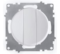 Тройной выключатель OneKeyElectro, цвет белый (уп.10 шт) 1E31901300