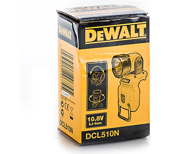 Аккумуляторный фонарь DEWALT DCL 510 N 2