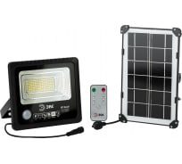 Светодиодный уличный прожектор ЭРА на солнечной батарее, 50W, 360 lm, 5000K Б0049546