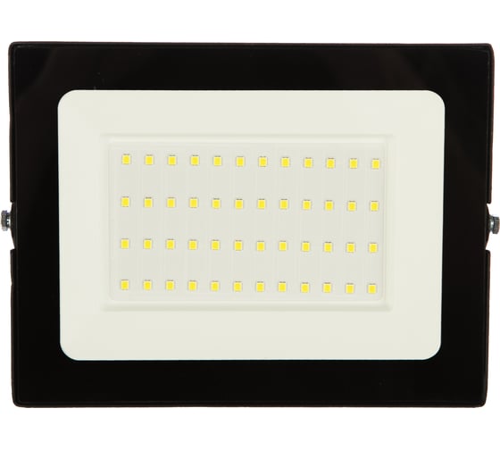 Прожектор LED SMD, черный, 50Вт, 230В, 6500К Ultraflash LFL-5001 C02 12317 2