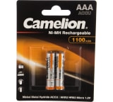 Аккумулятор Camelion 1.2В AAA-1100mAh Ni-Mh BL-2, 7372