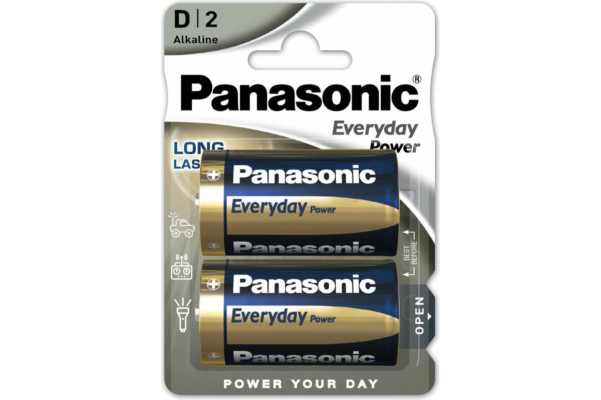 Panasonic lr20 (d) Essential Power [lr20e/2bp] бл/2 (5410853024668)