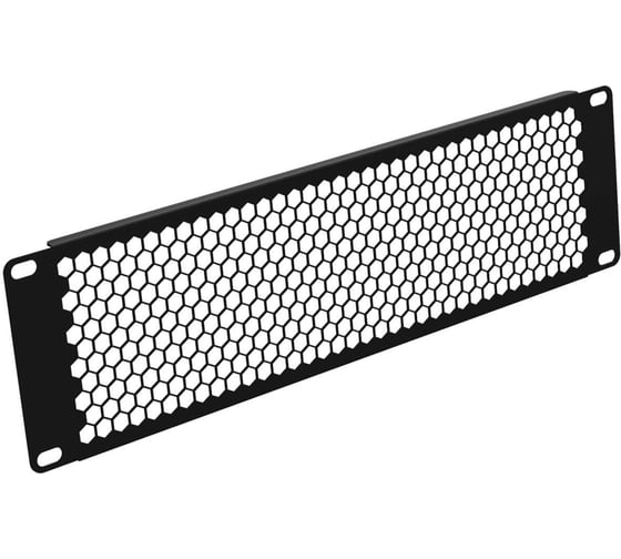 Фальш-панель SYSMATRIX 3U, перф., черный RAL 9004 BP 0038.900
