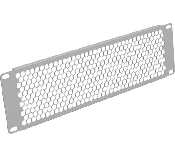 Фальш-панель SYSMATRIX 3U, перф., серый RAL 7035 BP 0038.700