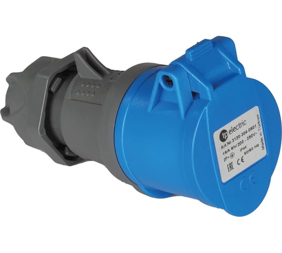 Кабельная переносная розетка TP Electric 16A/250В/2P+E/ IP 44 3120-304-0900 1