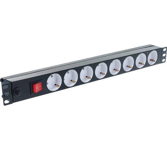 Cabeus блок розеток pdu 8p 2eu для 19 шкафов pdu 8p 2eu