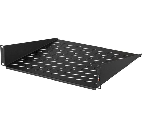 Фронтальная полка TLK 19, 2U, Г300мм, черная TLК-SHFR-300-BK 1