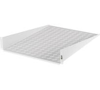 Фронтальная полка TLK 19, 2U, Г600мм, серая TLК-SHFR-600-GY