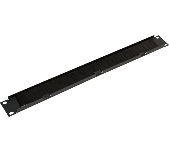 Щёточный ввод TLK 19, 1U, черный TLК-BRSH-1U-BK TLK-BRSH-1U-BK