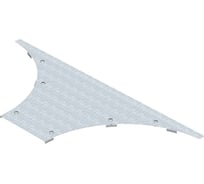 Крышка Т/Х-образной секции OBO Bettermann WAAD 600 DD, для усиленных лотков, B=600 мм, сталь, горячий цинк 6231938