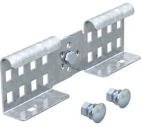 Соединитель OBO Bettermann LGVG 60 FS, шарнирный, для лестничных лотков, L=210, сталь, конвейерный цинк (10 штук/упаковка) 6208941