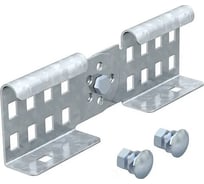 Соединитель OBO Bettermann LGVG 60 FT, шарнирный, для лестничных лотков, L=210, сталь, горячий цинк (10 штук/упаковка) 6208944