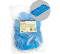 Торцевая заглушка для ЗНИ ld553 STEKKER Ld561-1-25 2,5 мм2 (jxb st 2,5), 100шт в упаковке, синий, 49203