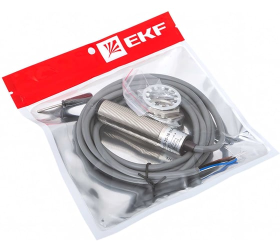 Оптический бесконтактный датчик EKF PROXIS-3D-18-30-P-NO+NC-2