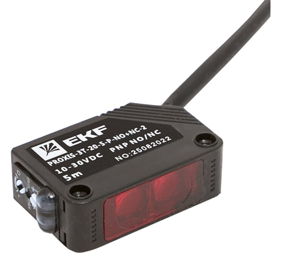 Оптический бесконтактный датчик EKF PROXIS-3T-20-5-P-NO+NC-2