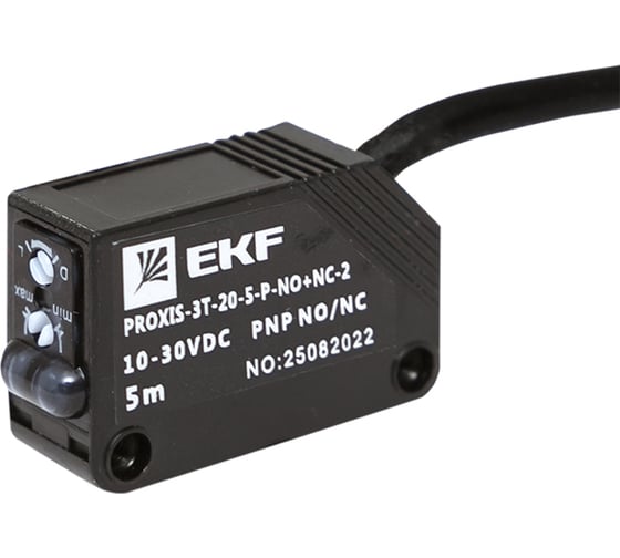 Оптический бесконтактный датчик EKF PROXIS-3T-20-5-P-NO+NC-2
