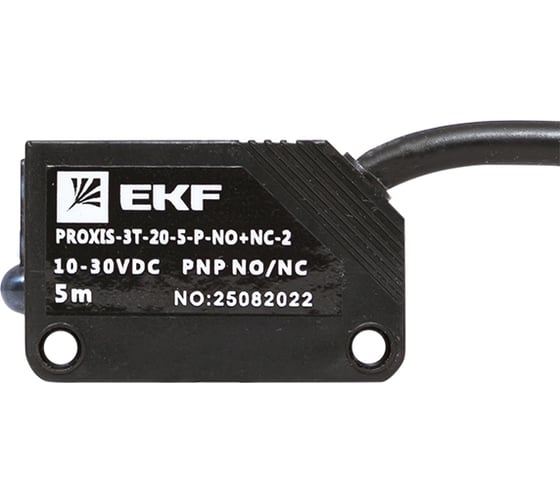 Оптический бесконтактный датчик EKF PROXIS-3T-20-5-P-NO+NC-2
