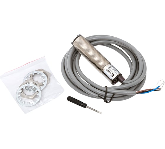 Оптический бесконтактный датчик EKF PROXIS-3D-18-10-P-NO+NC-2