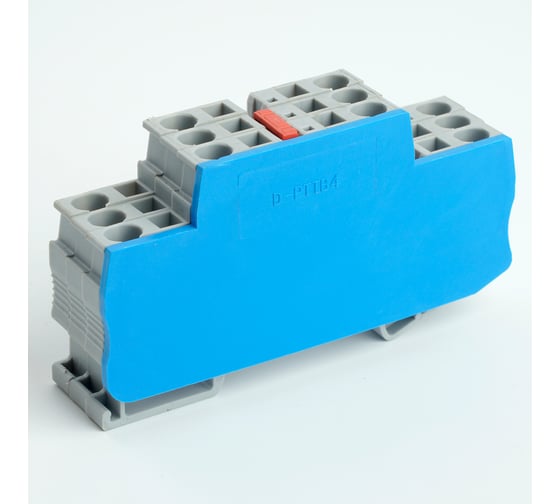 Торцевая заглушка для ЗНИ ld555 STEKKER Ld563-1-40 4 мм2 (jxb st 4), 100шт в упаковке, синий, 49208