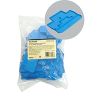 Торцевая заглушка для ЗНИ ld555 STEKKER Ld563-1-25 2,5 мм2 (jxb st 2,5), 100шт в упаковке, синий, 49207