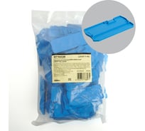 Торцевая заглушка для ЗНИ ld553 STEKKER Ld561-1-40 4 мм2 (jxb st 4), 100шт в упаковке, синий, 49204