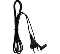 Шнур Power Cube ШВВП-АП 2x0,75 s52c7f-250-2,5-1,8, черный, 1,8 м, s52 - c7, 2-pin, с угловым вертикальным разъемом c7, RPC-184BLPRO1.8F