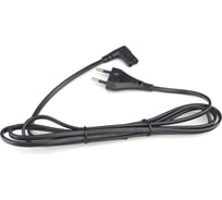 Шнур Power Cube ШВВП-АП 2x0,75 s52c7s-250-2,5-1,8, черный, 1,8 м, s52 - c7, 2-pin, с угловым горизонтальным разъемом C7, RPC-184BLPRO1.8S