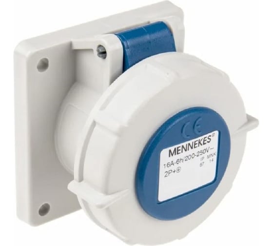 Панельная розетка Mennekes 32А/230В/3П/IP67 230A