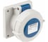 Панельная розетка Mennekes 32А/230В/3П/IP67 230A 1