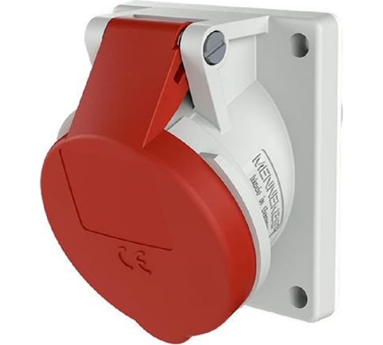 Панельная розетка Mennekes 16А/400В/5П/IP44 1473 1