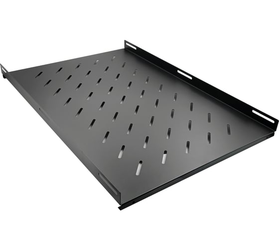 Стационарная полка 5Bites для сетевого шкафа d=1000 / 470x700x1u / 19" / black CS201-1000B